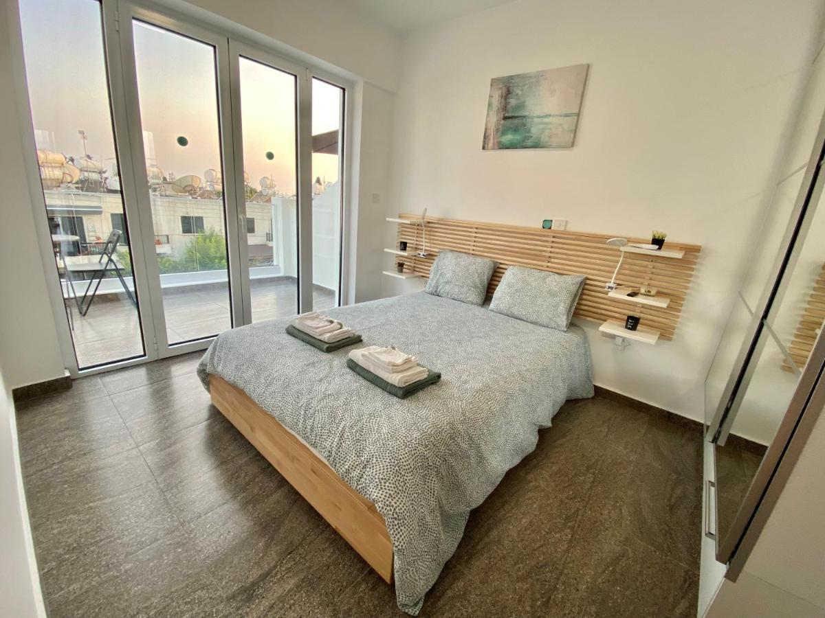 Ευ Ζην / Ev Zin: Modern, cozy, studio, pool, balcony Paphos Exterior foto